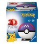Puzzle 3D bila Pokemon model 1 54 piese